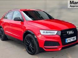 Red Used 2017 Audi Q3 Black Edition SUV | £15,490 (Fair price)