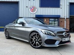 Grey Used 2017 Mercedes C220 AMG line Cabriolet | £15,312 (Fair price)