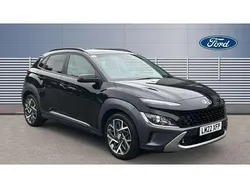 Black Used 2022 Hyundai Kona Premium SUV | £17,543 (Fair price)