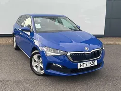 Energy blue Used 2022 Skoda Scala SE Hatchback | £12,750 (Fair price)