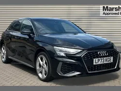 Black Used 2023 Audi A3 e-tron S-Line Hatchback | £23,744 (Fair price)