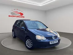 Blue Used 2008 VW Golf VI Match Hatchback | £2,500 (Fair price)