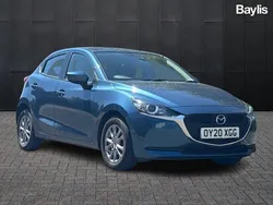 Blue Used 2020 Mazda 2 Hatchback | £10,865 (Good price)