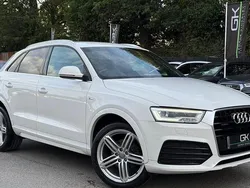 White Used 2016 Audi Q3 S-line plus SUV | £9,995 (Fair price)