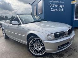 Silver Used 2003 BMW 318 Cabriolet Basis Cabriolet | £1,495