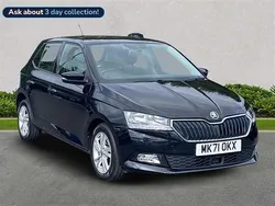 Black Used 2021 Skoda Fabia SE Hatchback | £10,980 (Good price)