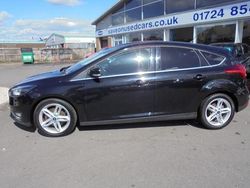 Black Used 2017 Ford Focus Titanium Hatchback | £5,994 (Fair price)
