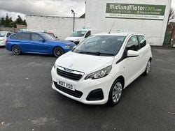 White Used 2017 Peugeot 108 Active Hatchback | £4,999 (Good price)