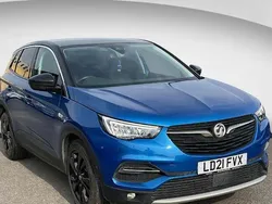 Blue Used 2021 Vauxhall Grandland X SRi SUV | £11,990 (Good price)