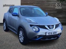Silver Used 2016 Nissan Juke N-Connecta SUV | £6,490 (Good price)