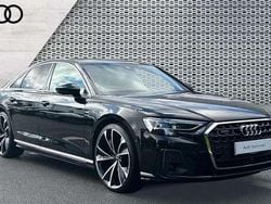 Black Used 2024 Audi A8L S-Line Sedan | £57,695 (Expensive)