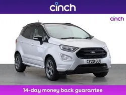 Silver Used 2020 Ford Ecosport ST-Line SUV | £10,499 (Fair price)