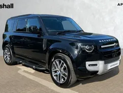 Black Used 2024 Land Rover Defender SUV | £66,610 (Expensive)