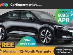 Black Used 2022 Polestar 2 Long Range Dual motor Hatchback | £21,197 (Good price)