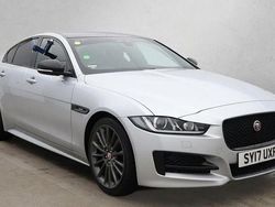 Silver Used 2017 Jaguar XE R-Sport Sedan | £9,899 (Fair price)
