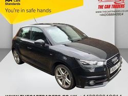 Black Used 2015 Audi A1 Sportback S-Line Hatchback | £9,388 (Good price)