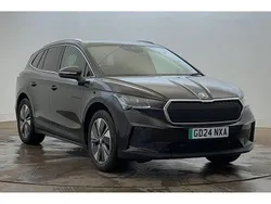 Black magic pearl effect Used 2024 Skoda Enyaq iV SUV | £26,450 (Fair price)