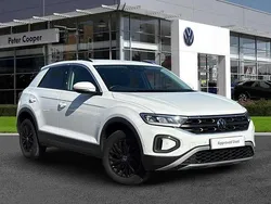 Pure white Used 2023 VW T-Roc Life SUV | £18,699 (Fair price)