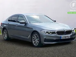 Blue Used 2018 BMW 530 Comfort Edition Sedan | £18,399 (Super price)