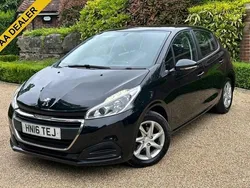 Black Used 2016 Peugeot 208 Active Hatchback | £3,495 (Fair price)