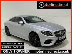 Silver Used 2021 Mercedes E220 AMG line Coupe | £26,645 (Good price)