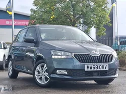 Grey Used 2018 Skoda Fabia SE Hatchback | £10,498 (Fair price)