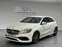 White Used 2017 Mercedes A160 AMG line Hatchback | £9,994 (Fair price)