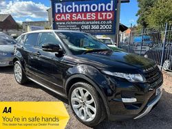 Black Used 2013 Land Rover Range Rover evoque Dynamic Estate | £9,995 (Fair price)