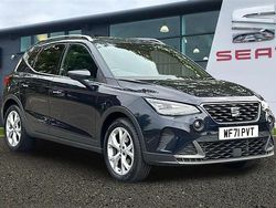 Asphalt blue Used 2021 Seat Arona FR SUV | £13,119 (Fair price)