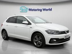 White Used 2021 VW Polo R-line Hatchback | £13,100 (Fair price)