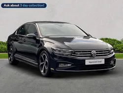 Black Used 2020 VW Passat R-line Sedan | £18,101 (A bit pricey)
