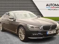 Black Used 2017 BMW 740 Comfort Edition Sedan | £19,290