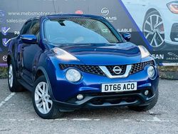 Blue Used 2017 Nissan Juke N-Connecta SUV | £5,900 (Fair price)