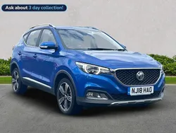 Blue Used 2018 MG ZS Exclusive Sedan | £9,970 (Good price)