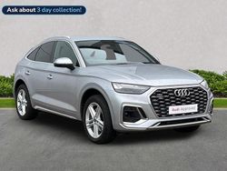 Silver Used 2022 Audi Q5 S-Line SUV | £32,487 (Fair price)