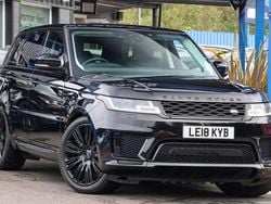 Black Used 2018 Land Rover Range Rover Sport HSE Dynamic SUV | £28,991 (Good price)