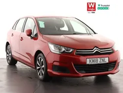 Red Used 2018 Citroën C4 Hatchback | £6,245 (Fair price)