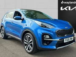 Blue Used 2019 Kia Sportage 4 SUV | £16,995 (Fair price)