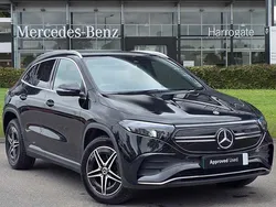 Black Used 2022 Mercedes EQA250 AMG line SUV | £19,300 (Fair price)