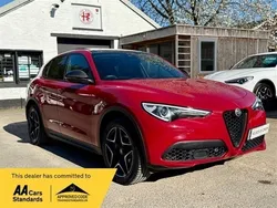 Red Used 2019 Alfa Romeo Stelvio Ti SUV | £26,995 (Expensive)