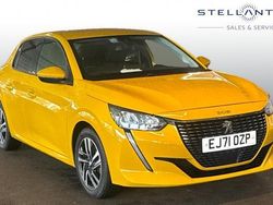 Yellow Used 2021 Peugeot 208 Allure Premium Hatchback | £14,671 (Fair price)