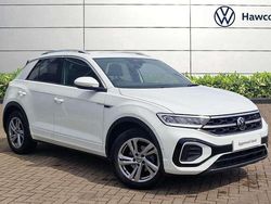 White Used 2022 VW T-Roc R-line SUV | £21,295 (Fair price)