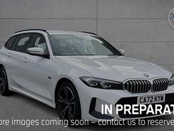 White Used 2022 BMW 330e M Sport Estate | £28,111 (Fair price)