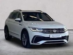 White Used 2023 VW Tiguan R-line Edition SUV | £26,990 (Fair price)