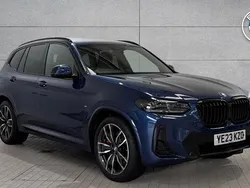 Blue Used 2023 BMW X3 M Sport SUV | £37,950 (Fair price)