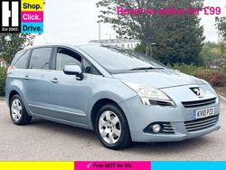 Blue Used 2010 Peugeot 5008 Sport MPV | £2,920