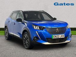 Blue Used 2022 Peugeot 2008 Premium SUV | £14,299 (Fair price)