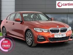 Orange Used 2021 BMW 330 M Sport Sedan | £21,588 (Fair price)
