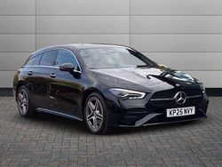Black Used 2025 Mercedes CLA200 Executive Estate | £28,450 (A bit pricey)
