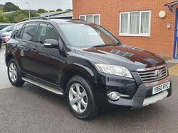 Black Used 2011 Toyota RAV4 SUV | £3,995 (Fair price)